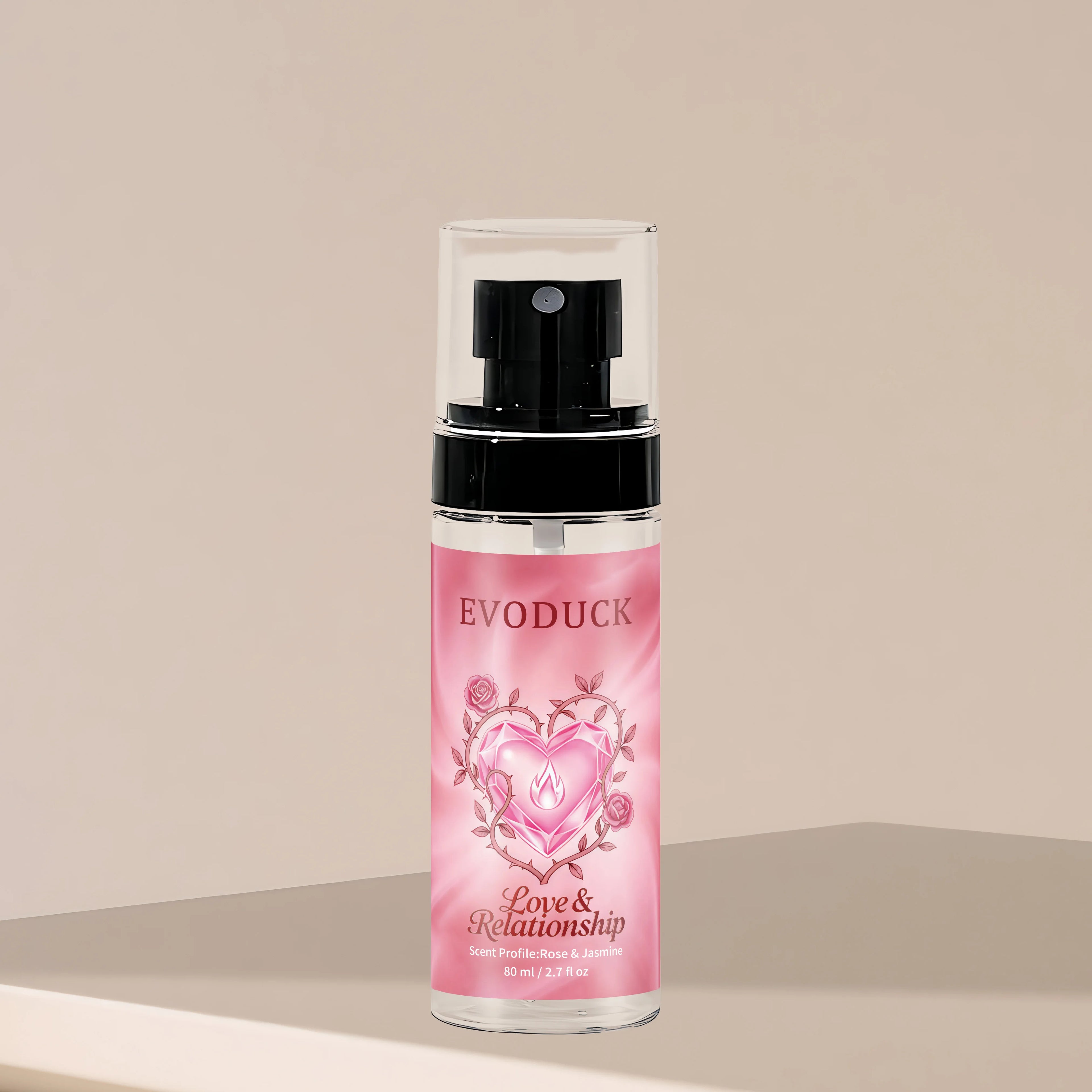 Fragrance Spray Rose & Jasmine scent 80mlperfume