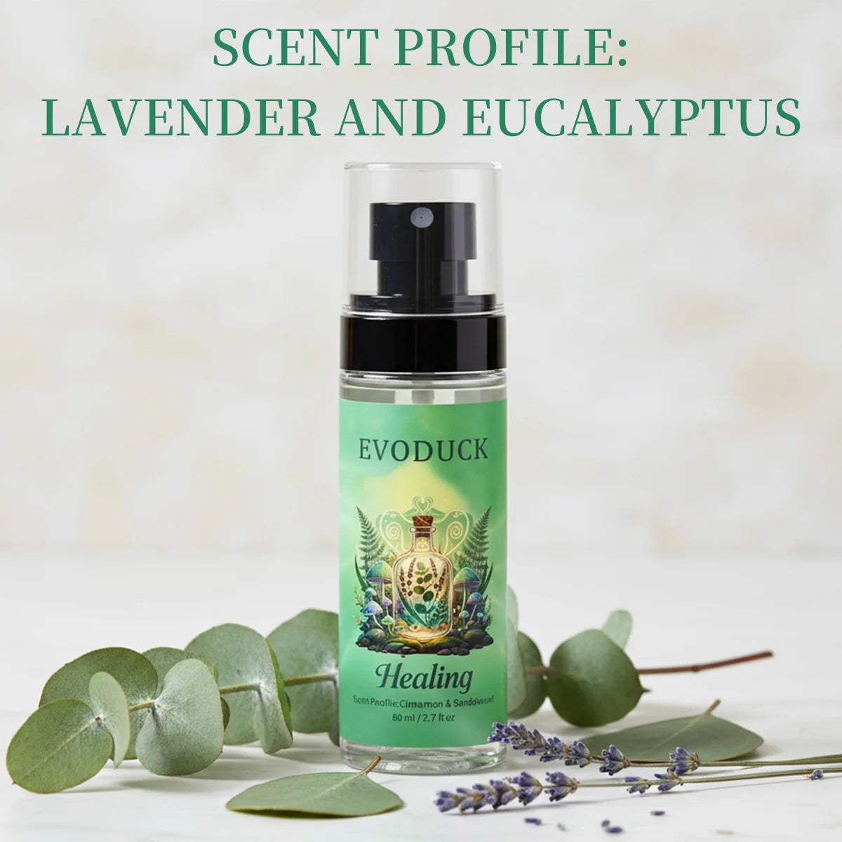 Fragrance Spray Rose & Jasmine scent 80mlperfume