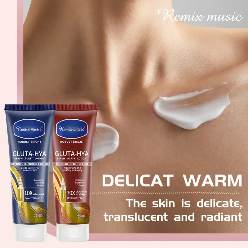 Vitamin C Skincare Body Lotion Brightens Skin Tone Hydrating Moisturizing Care