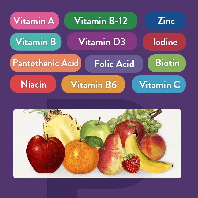 multivitamin gummies for skin hair nails