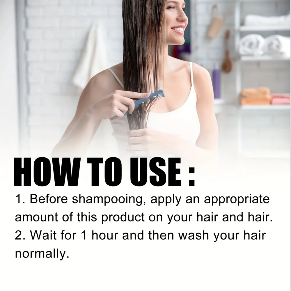 Hair Care Essential Oil For Damaged Hair Repairing Promote Hair Shine