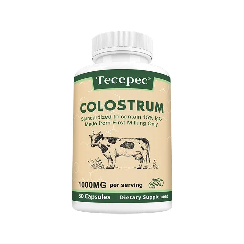 Colostrum Supplement for Digestive, Skin & Hair Health