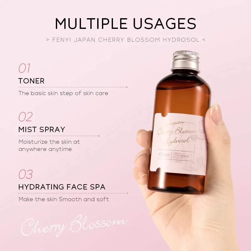 Face Care Sakura Water Nourishing Skin Improve Dullness Facial Toner Hydrating and Moisturizing Toner Face Serum Skincare 100ml