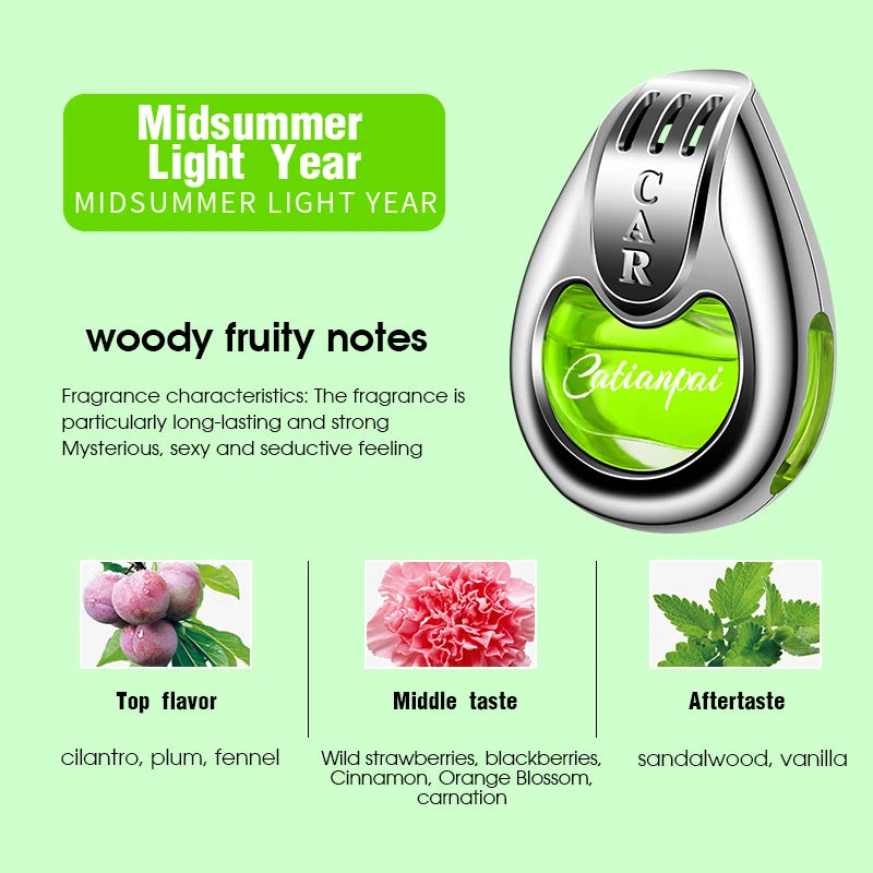 Car Air Freshener Fragrance Car Interior Air Vent Creative Diffuser Lasting Pendant Aromatherapy