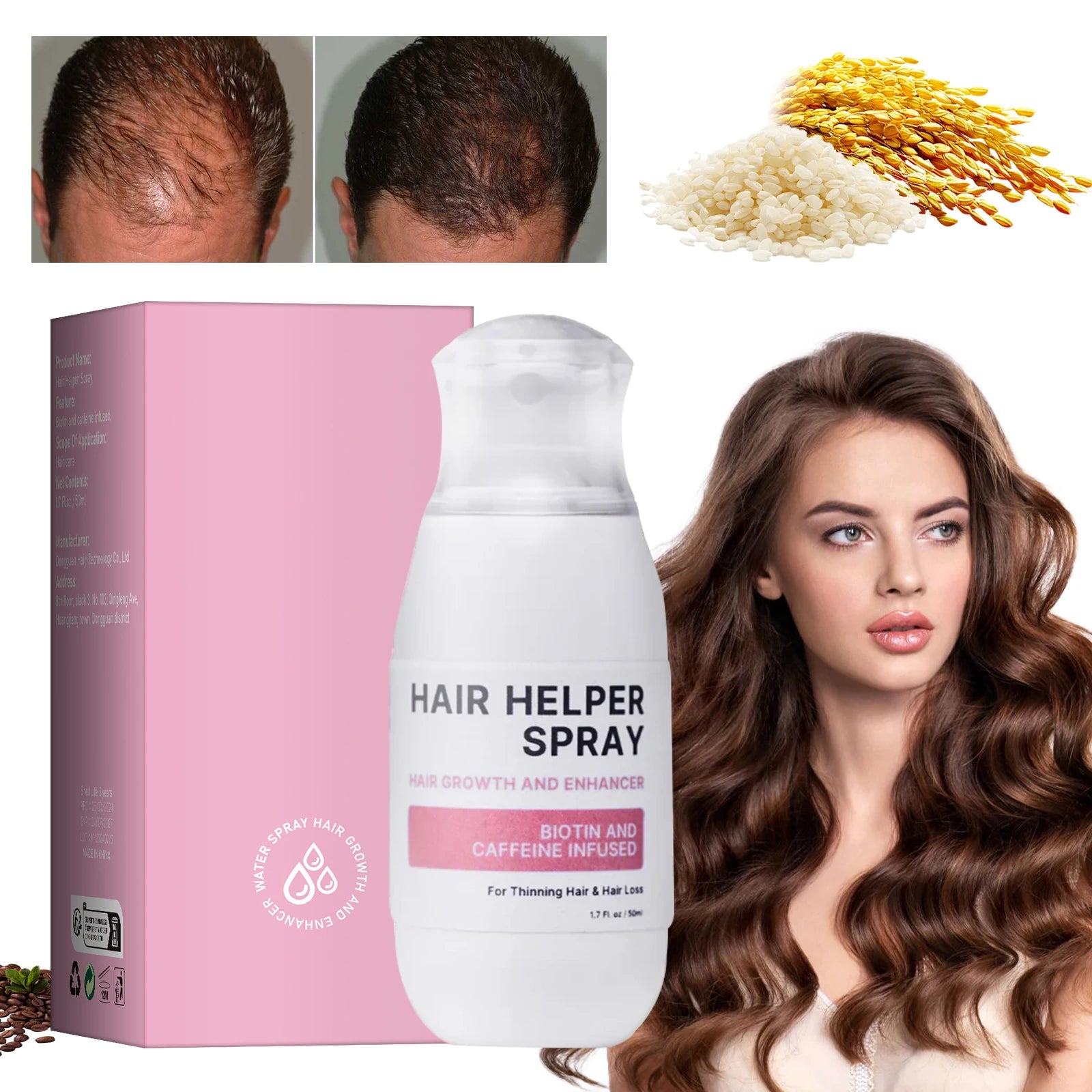 hair nourishing spray for scalp strengthen Hair Follicles