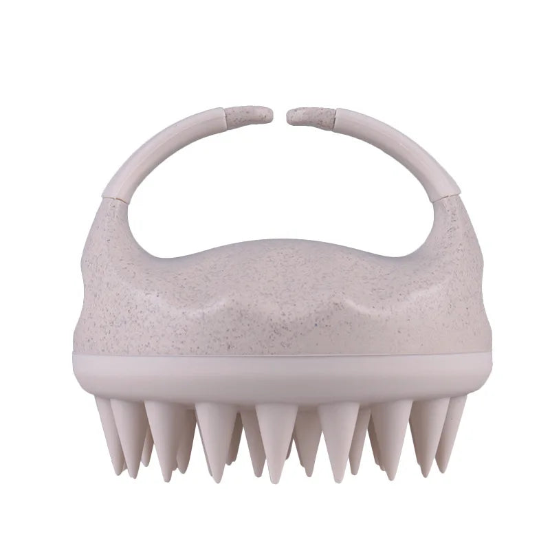 Hair Scalp Massager Shampoo Brush Soft Silicone Shampoo Massage