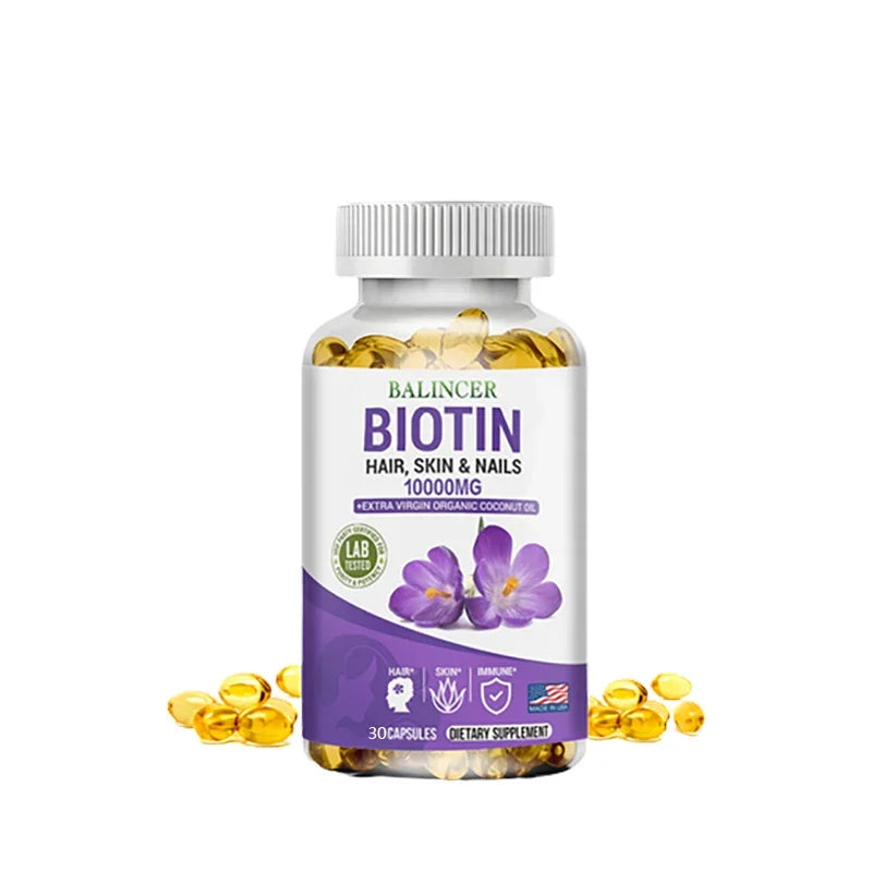 Balancer biotin supplement supports healthy skin immune