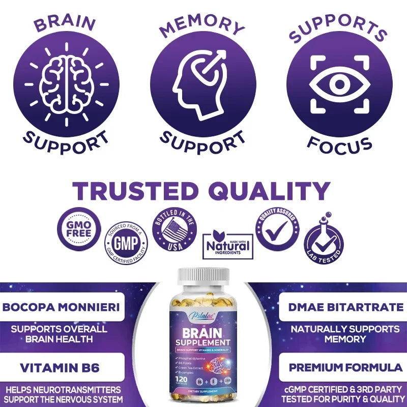 brain health supplement with B vitamins