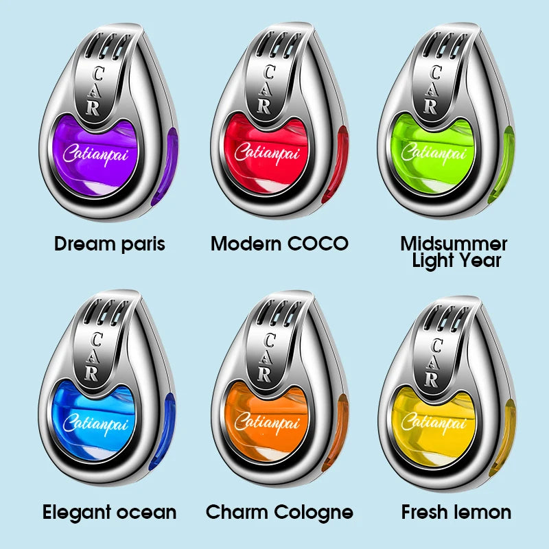 Car Air Freshener Fragrance Car Interior Air Vent Creative Diffuser Lasting Pendant Aromatherapy
