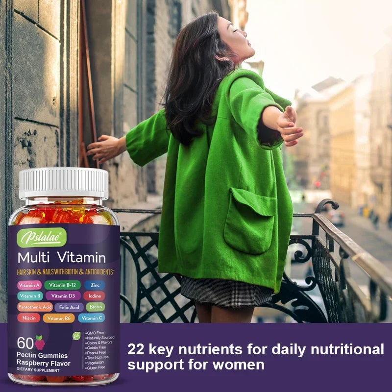 multivitamin gummies for skin hair nails