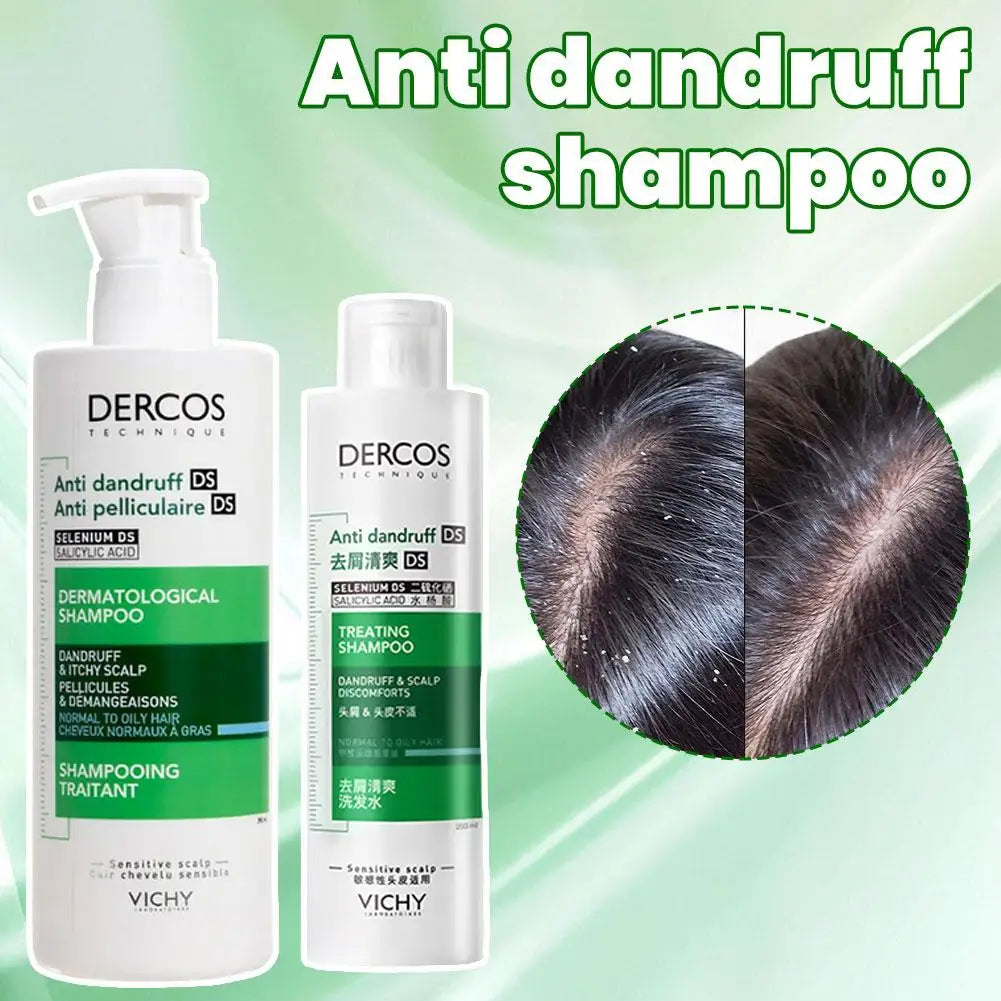 Control Oil Shampoo Dandruff Clearing And Soothing Silky Supple Improve Scalp Environment Restore Damaged Hair Care Product