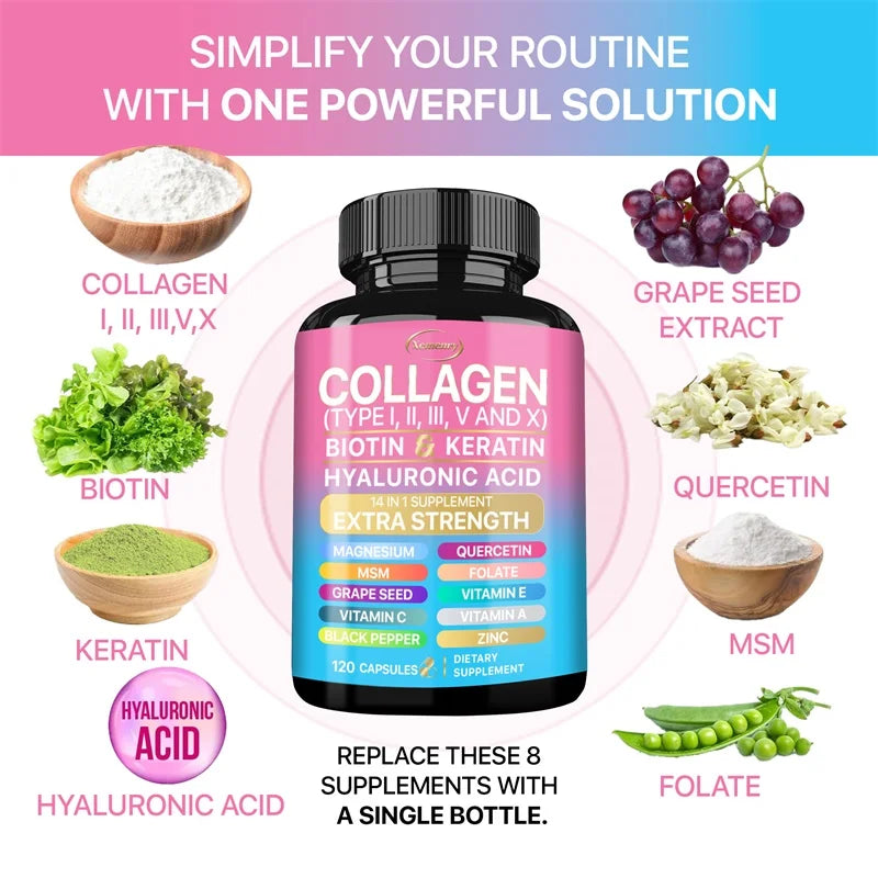 Collagen Supplement Supports Skin Health Boosts Immunity