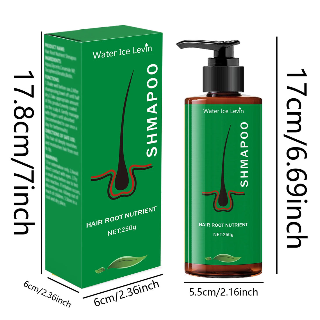 Root Nutritional Shampoo 250g Suitable for Normal Hair Moisturizing