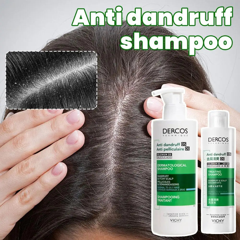 Control Oil Shampoo Dandruff Clearing And Soothing Silky Supple Improve Scalp Environment Restore Damaged Hair Care Product