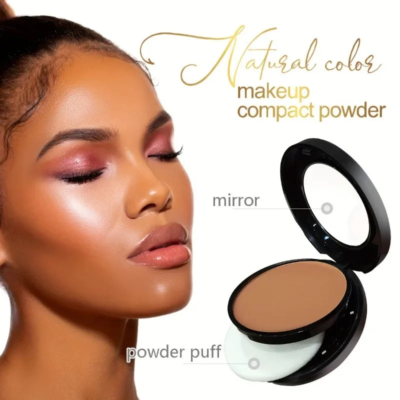 Sweat-Resistant Contouring Powder Palette - Matte Buildable Coverage