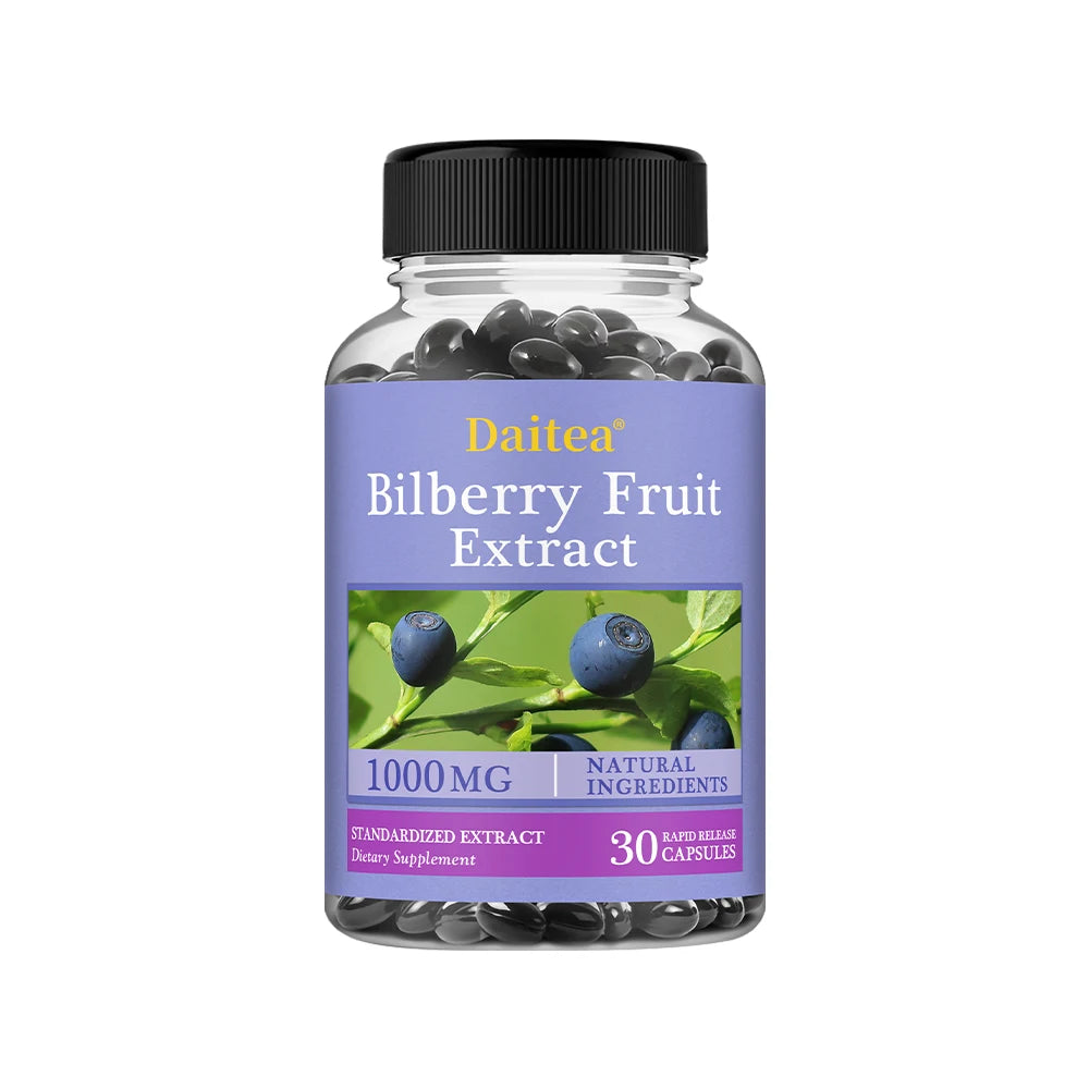 bilberry extract eye vitamin supplement