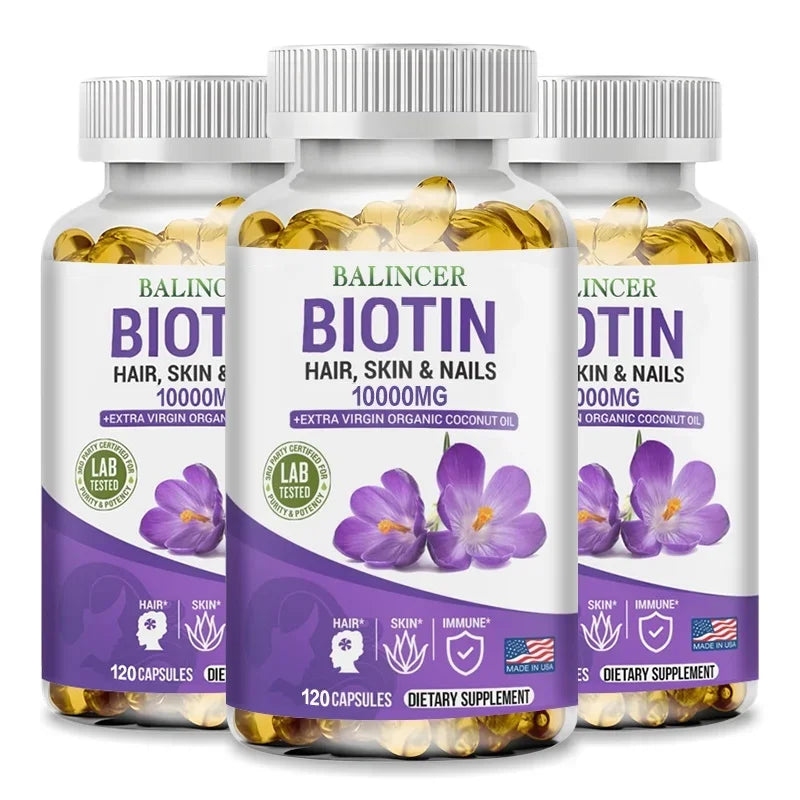 Balancer biotin supplement supports healthy skin immune