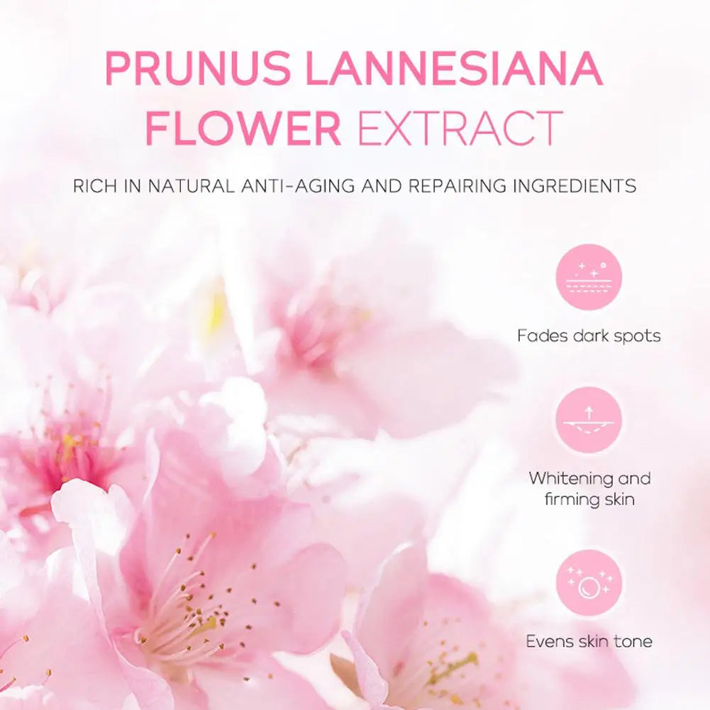 4pcsBag Sakura Skin Care Sets Facial Cleanser Face Face Toner Sunscreen