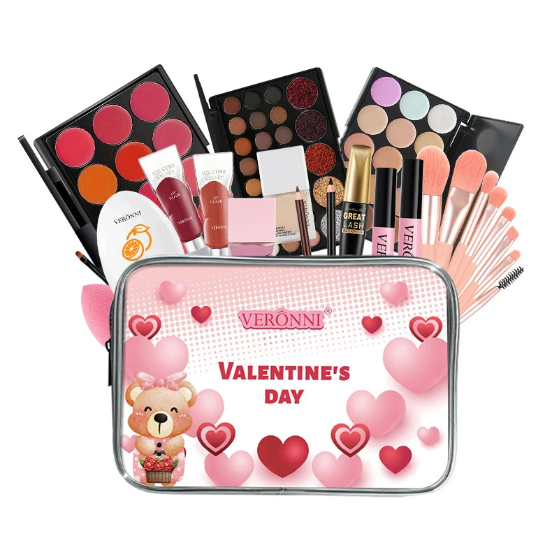 All In One Makeup Kit for Women Full Kit Set for Valentine&