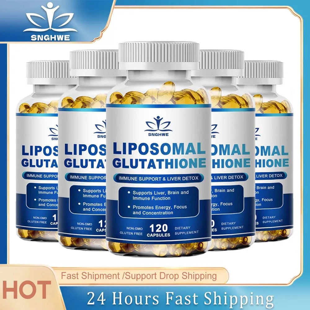 1000 mg Glutathione Supplement Maintains Youthful Supports