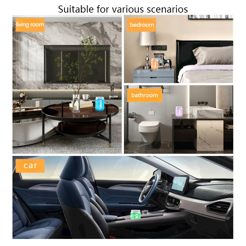 Car Aromatherapy Solid Balm Car Interior Jewelry Ornaments