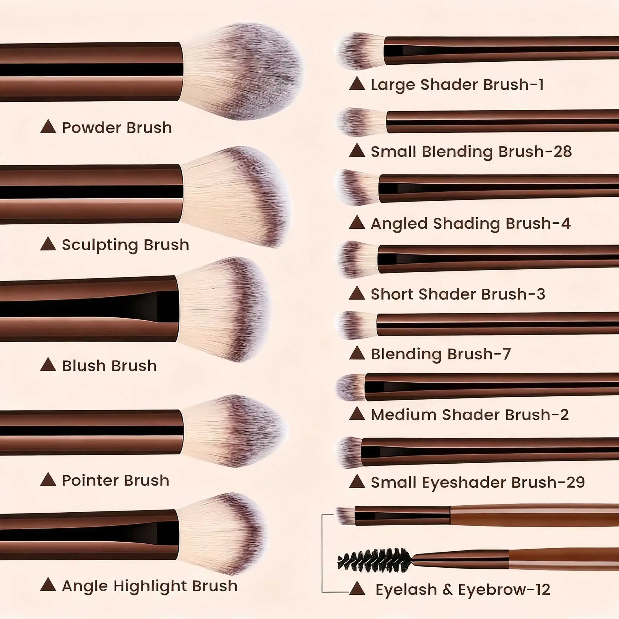 Makeup Brush Set 13pcsset Professional Cosmetic