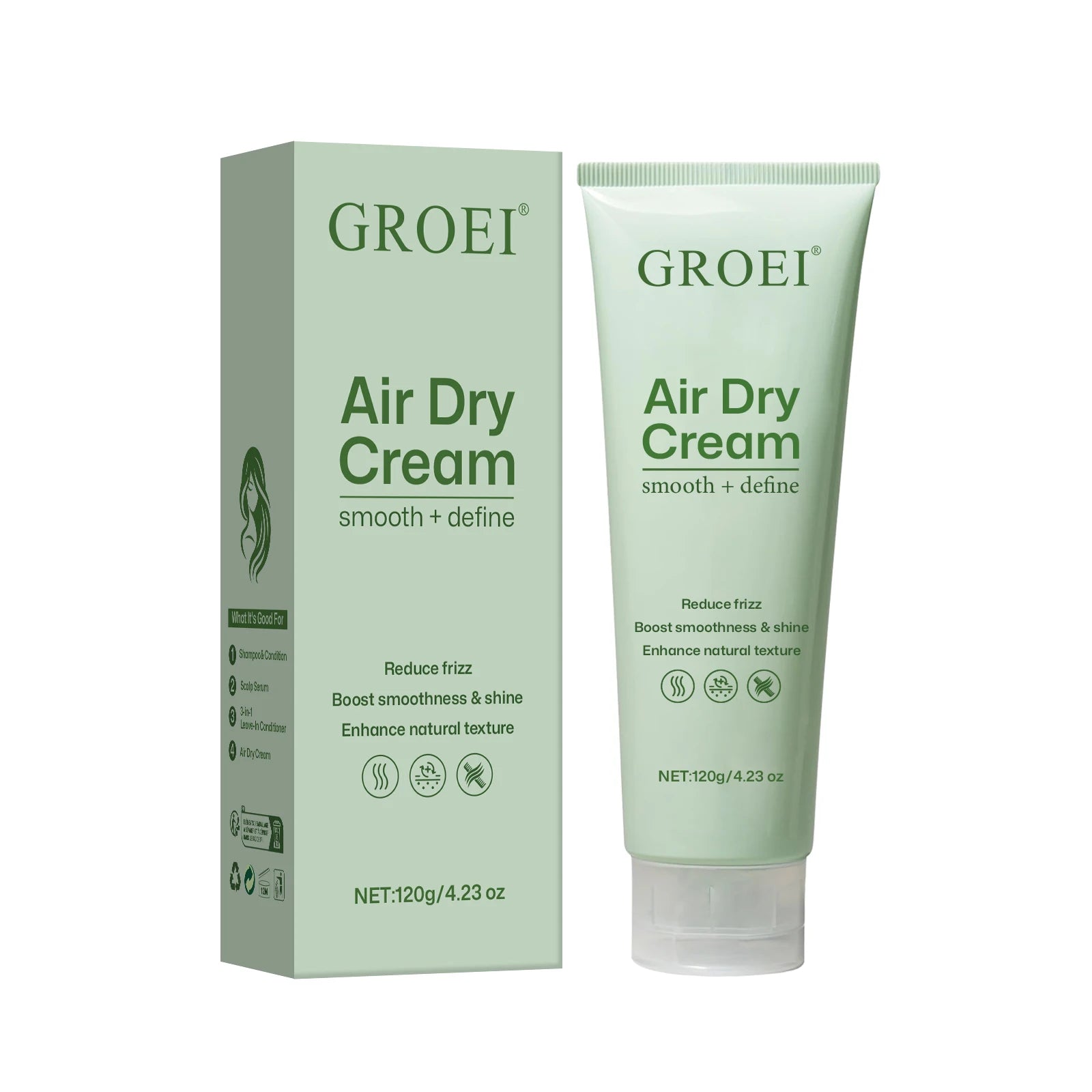 Hair Styling Cream with Nourishing Formula Add Shine and Shape Outline Strengthen Hair and Scalp Care