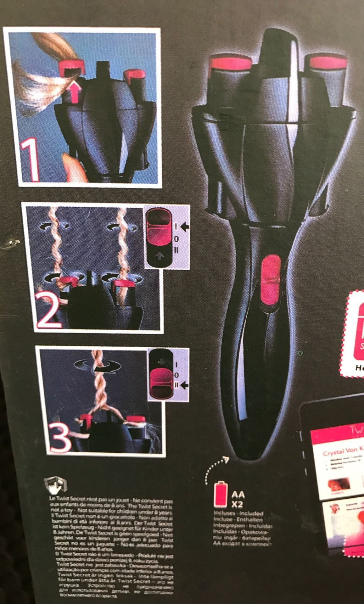 Automatic Hair Braider Twister USB Electric Braiding machine