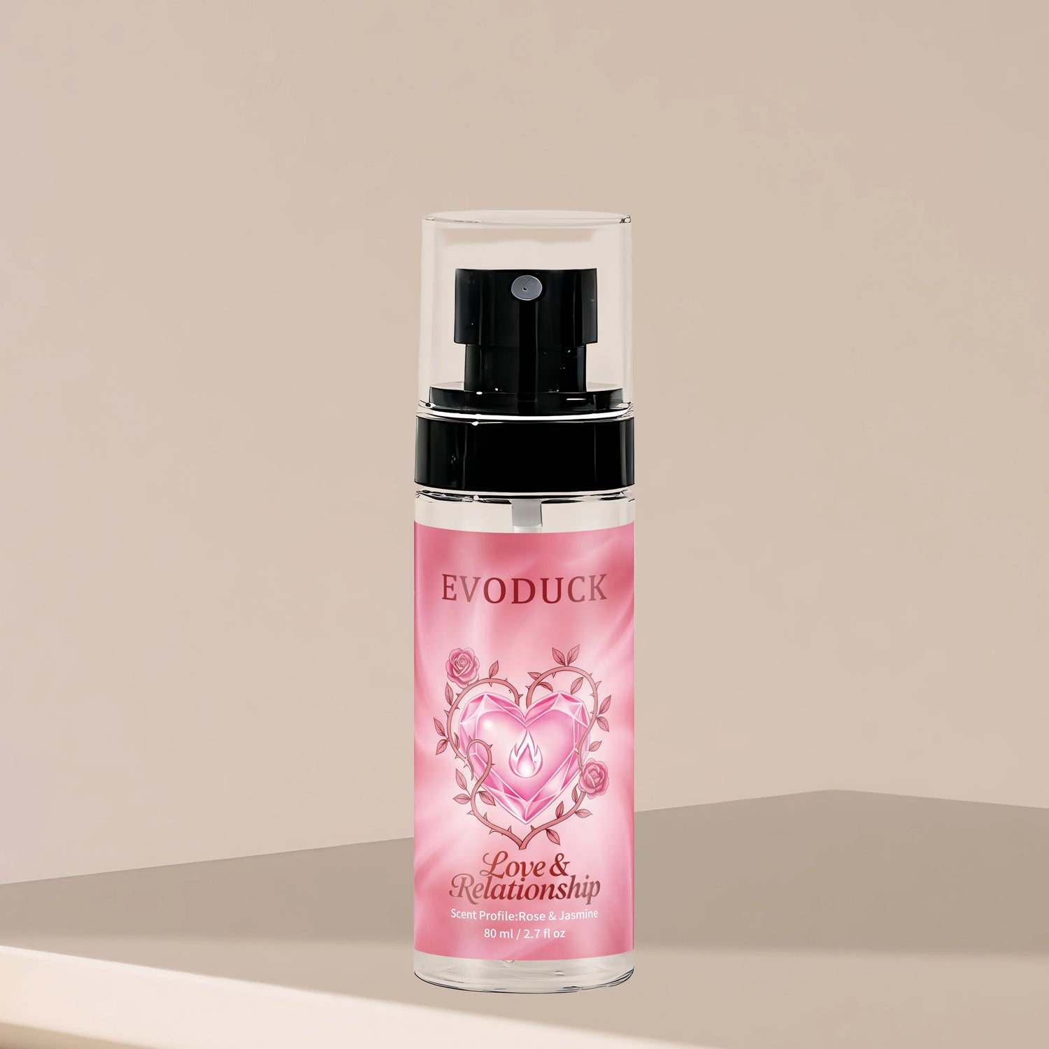 Fragrance Spray Rose &amp; Jasmine scent 80mlperfume