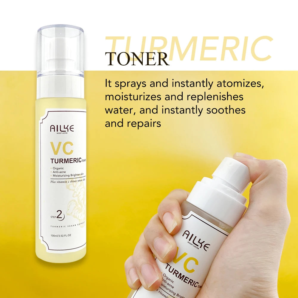 AILKE Organic Turmeric Whitening Skin Care Vitamin C