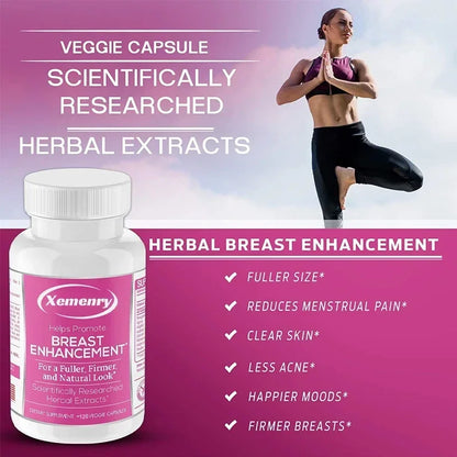 Breast Enhancement Capsules Supplement Vitamin C Clear Skin