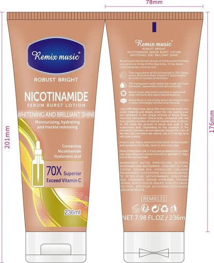 Vitamin C Skincare Body Lotion Brightens Skin Tone Hydrating Moisturizing Care