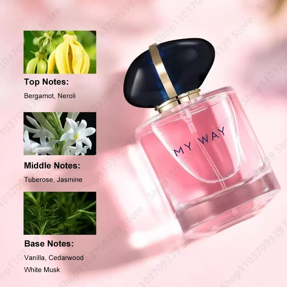 Women Perfume Fragrant notes of flowers and fruits Scent Romantic Fragrance 