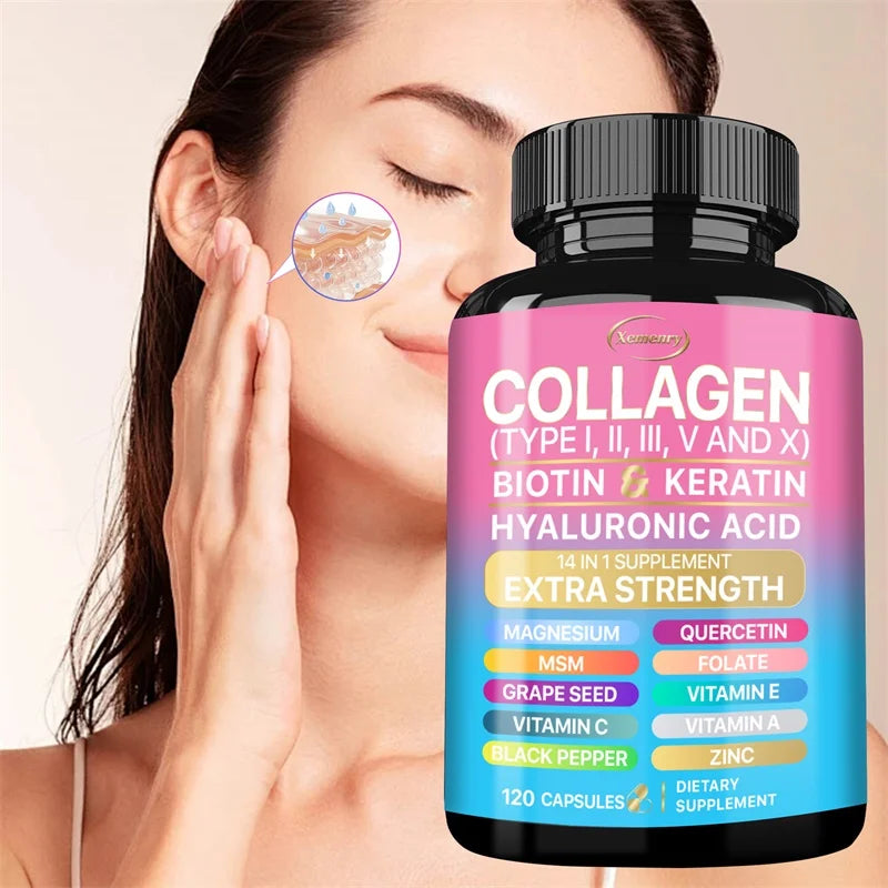 Collagen Supplement Supports Skin Health Boosts Immunity