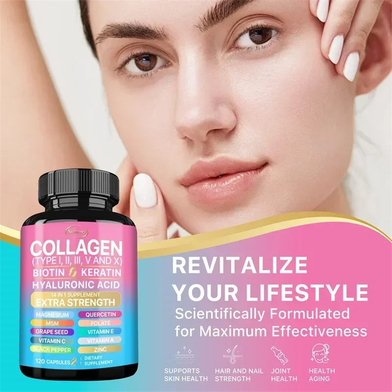 Collagen Supplement Supports Skin Health Boosts Immunity