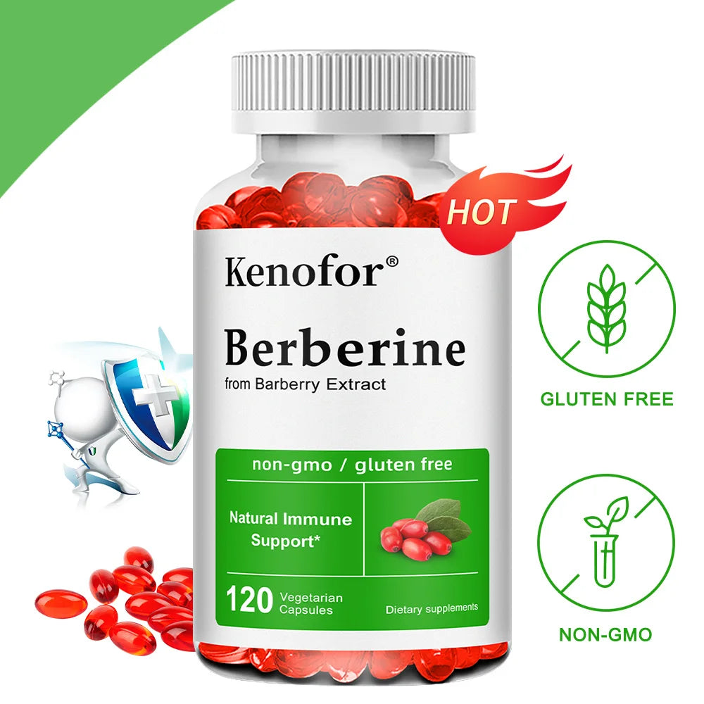 Berberine Supplement-500 Mg Promotes Digestive Antioxidant