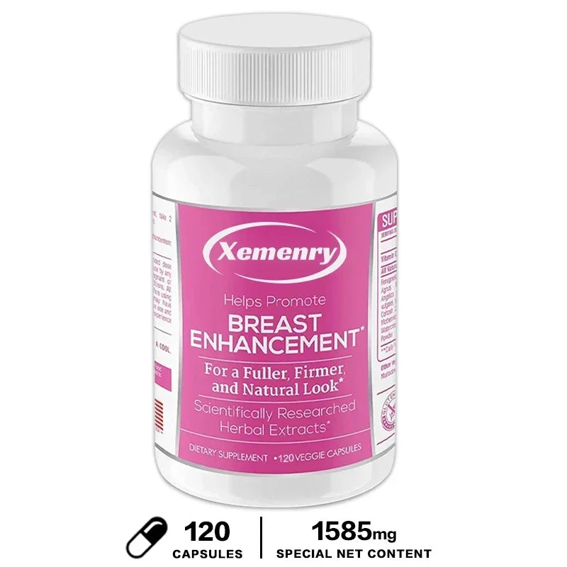 Breast Enhancement Capsules Supplement Vitamin C Clear Skin