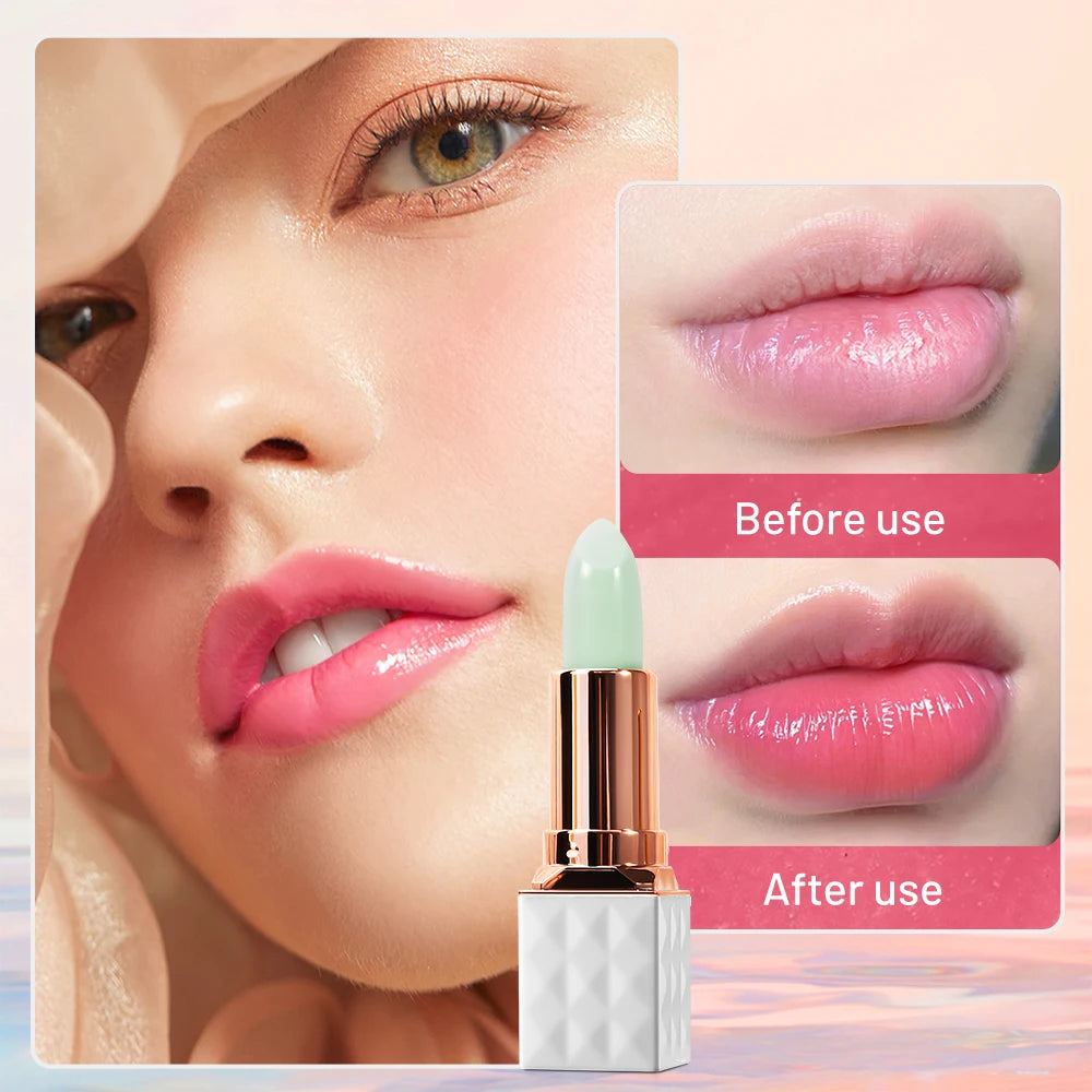 Shea butter color change lip balm