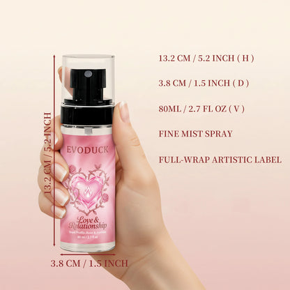 Fragrance Spray Rose &amp; Jasmine scent 80mlperfume