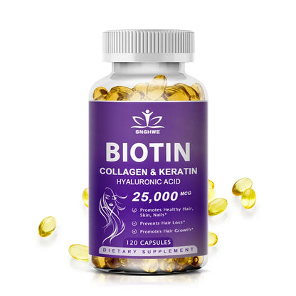 Free Sipping Biotin &amp; Collagen Supplement Skin Beauty Health