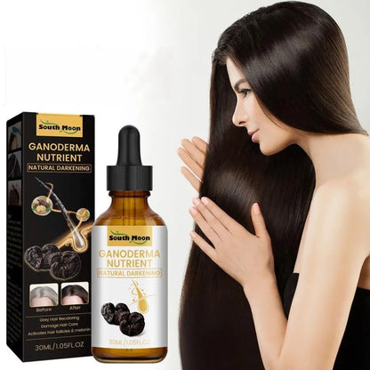 White To Black Hair Oil For Repairing From White To Black 
