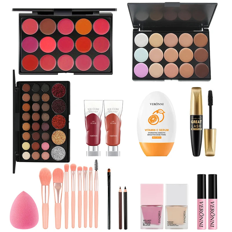 All In One Makeup Kit for Women Full Kit Set for Valentine&
