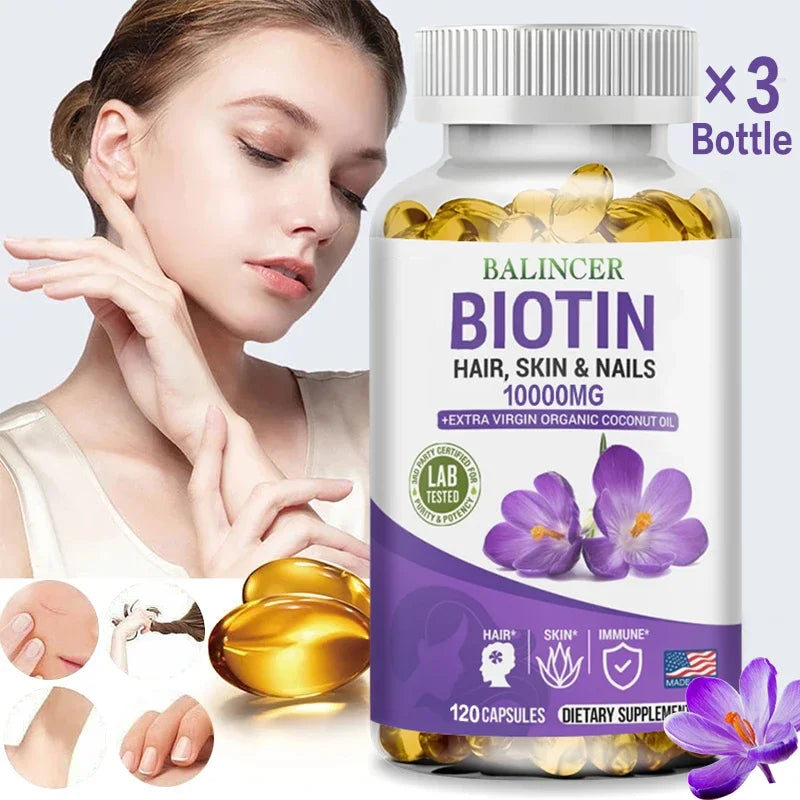 Balancer biotin supplement supports healthy skin immune 
