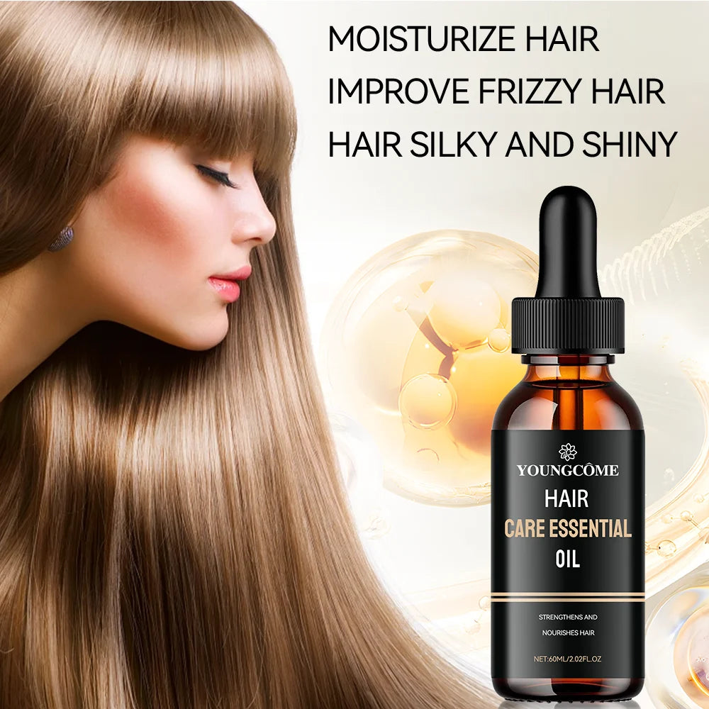 Hair Care Essential Oil For Damaged Hair Repairing Promote Hair Shine 