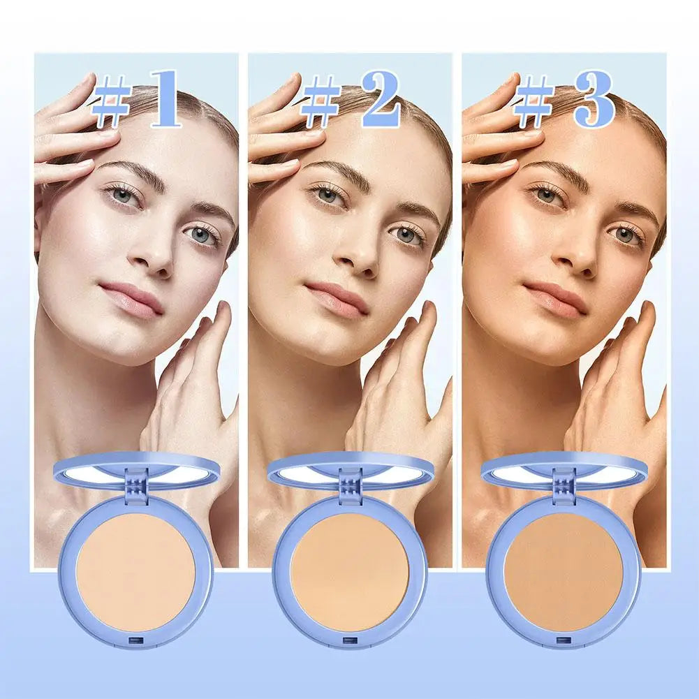 Sunscreen Powder Cosmetic Face Powder Oil-Control Waterproof Lasting Matte Concealer