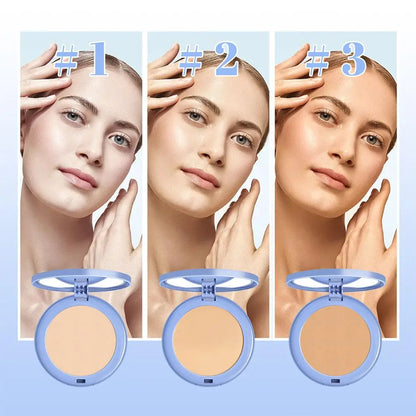 Sunscreen Powder Cosmetic Face Powder Oil-Control Waterproof Lasting Matte Concealer