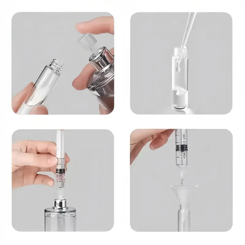 Perfume Supplement Set Funnel, Pipette Dropper &amp; Syringe Kit