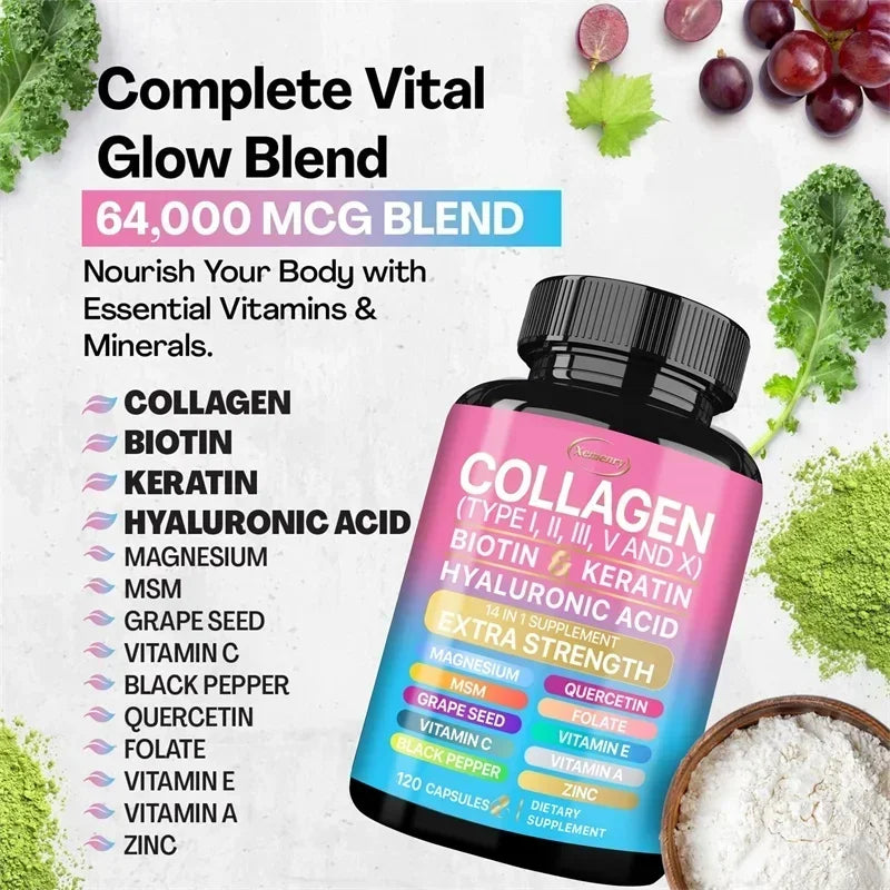Collagen Supplement Supports Skin Health Boosts Immunity