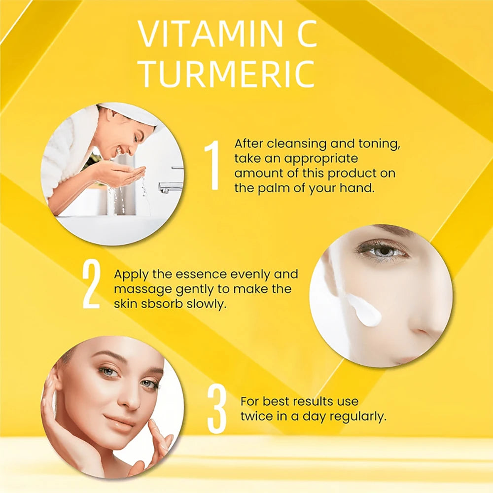 Turmeric Vitamin C cream Retinol Moisturizing Hyaluronic 