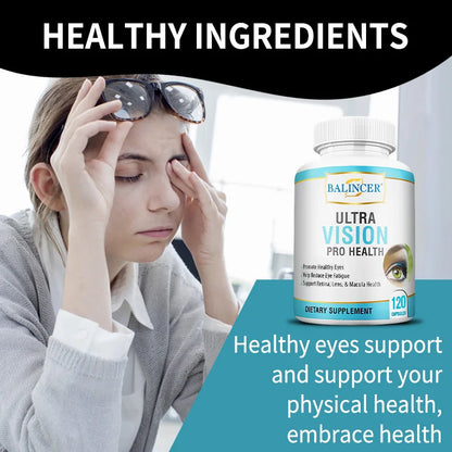 Eye Health Supplement - Contains Vitamin A, Lutein and Zeaxanthin, Improves Eye Edema and Improves Vision Health